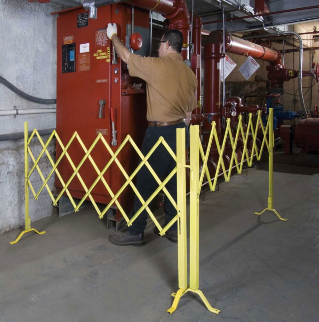 Security Accordion Barrier Gates